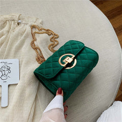 Velvet Mini Crossbody Bags D'Journè Fashion
