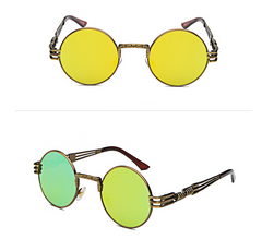 Retro Gothic Steampunk Mirror Sunglasses D'Journè Fashion