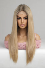 13*2‘’ Lace Front Wigs Synthetic Long Straight 24'' 150% Density D'Journè Fashion
