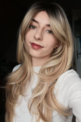 Mid-Length Wave Synthetic Wigs 24'' D'Journè Fashion