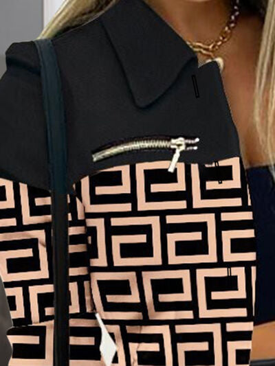 Dust storm jacket zip and button detail close up