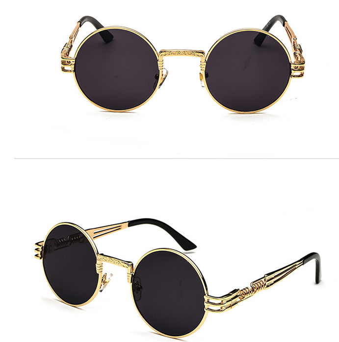 Retro Gothic Steampunk Mirror Sunglasses D'Journè Fashion