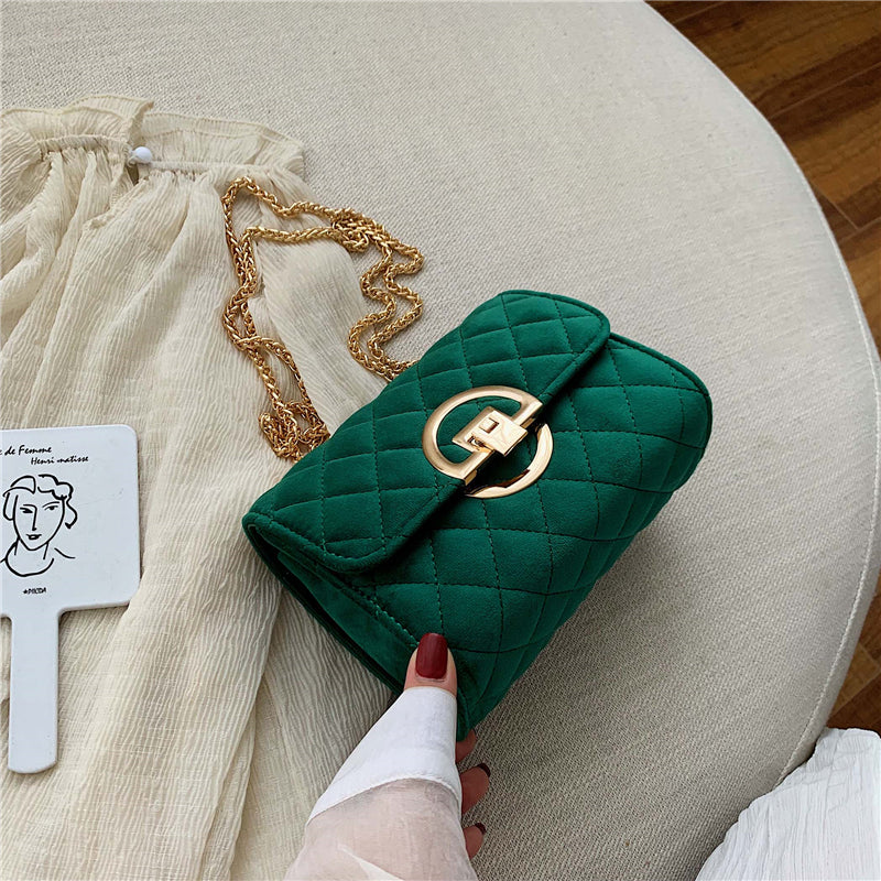 Velvet Mini Crossbody Bags D'Journè Fashion
