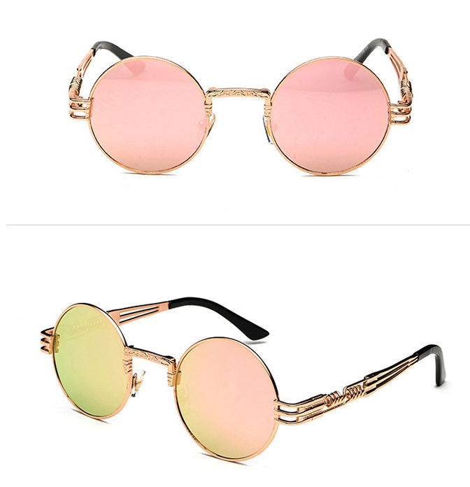 Retro Gothic Steampunk Mirror Sunglasses D'Journè Fashion