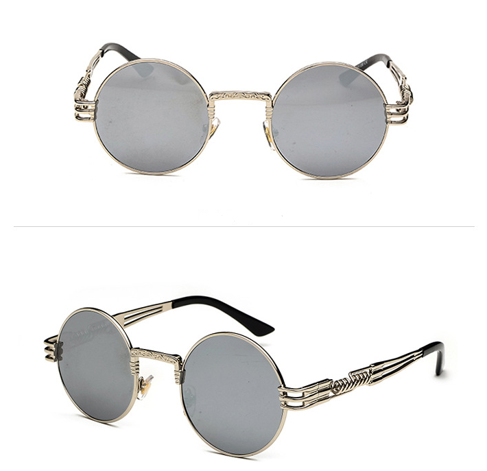 Retro Gothic Steampunk Mirror Sunglasses D'Journè Fashion