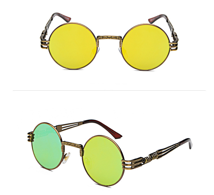 Retro Gothic Steampunk Mirror Sunglasses D'Journè Fashion