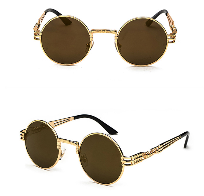 Retro Gothic Steampunk Mirror Sunglasses D'Journè Fashion