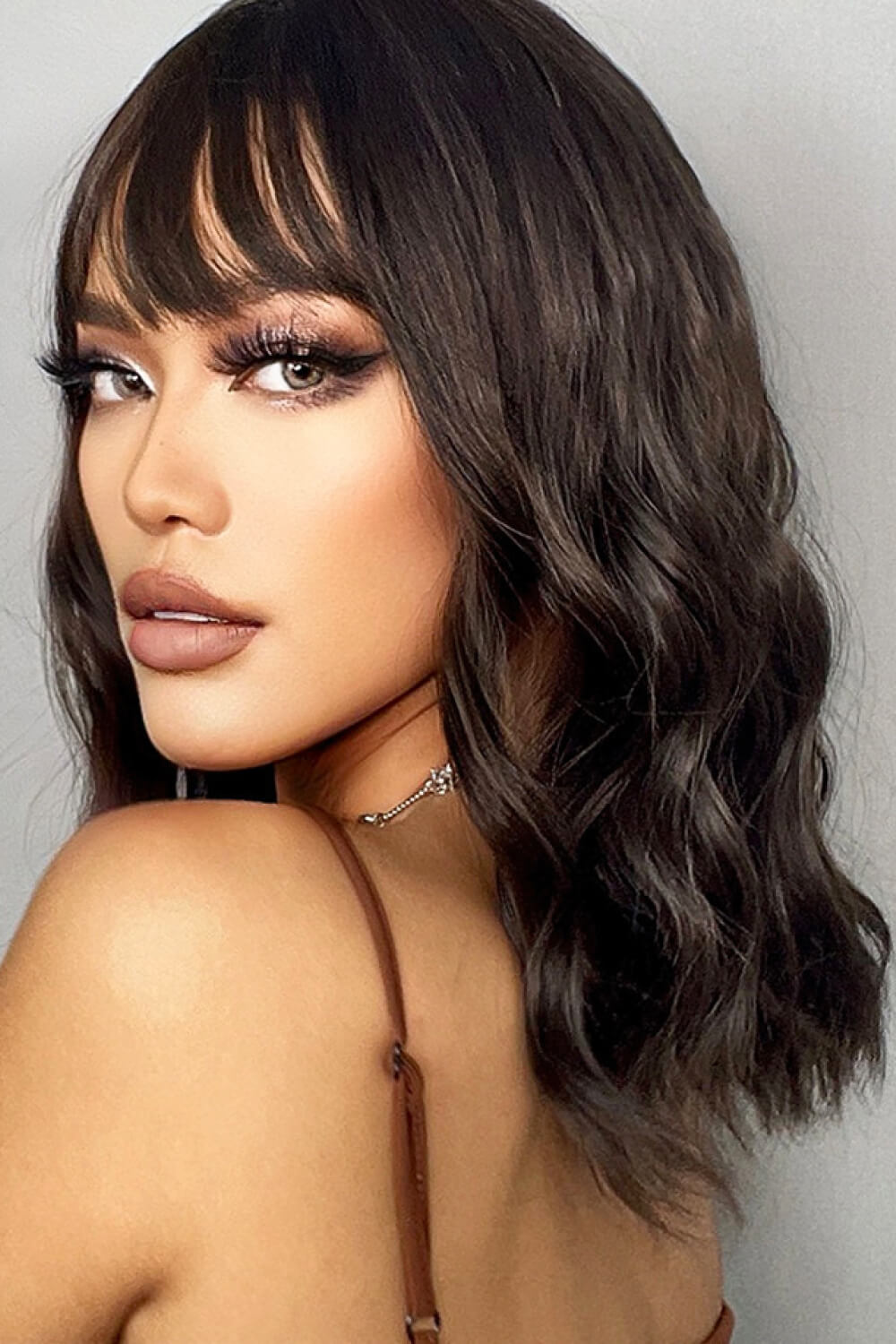 Natural Looking Synthetic Full Machine Bobo Wigs 12'' D'Journè Fashion
