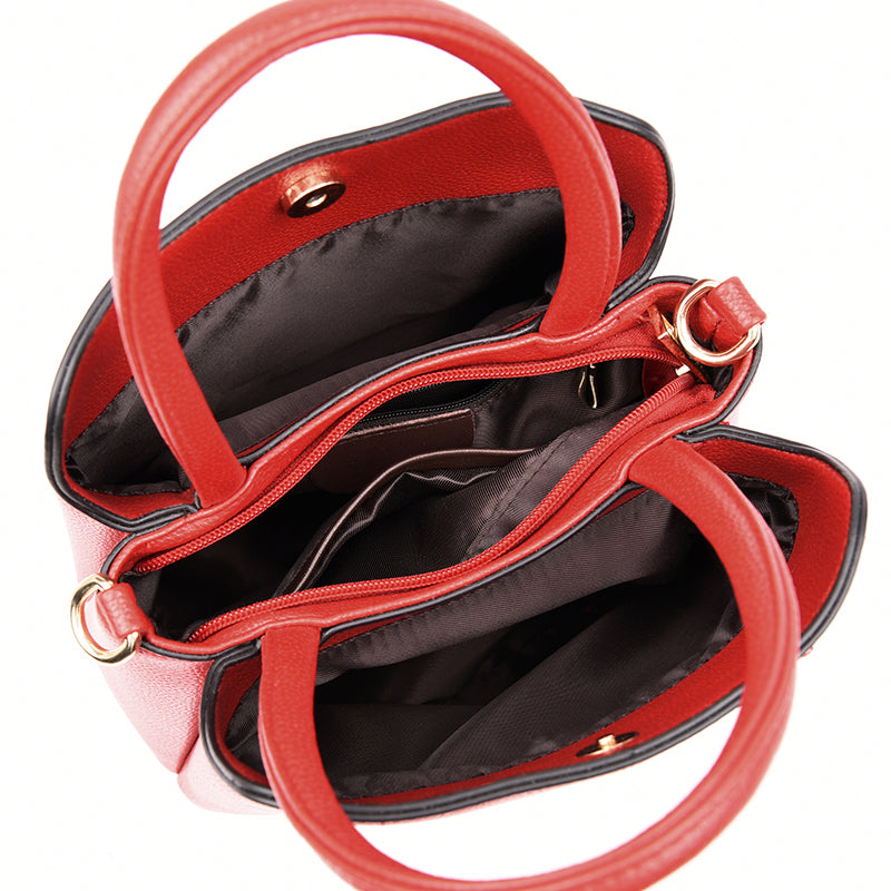 Three-layer Pocket Crossbody Bag D'Journè Fashion