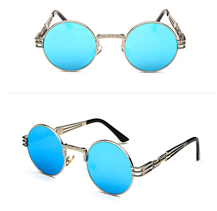 Retro Gothic Steampunk Mirror Sunglasses D'Journè Fashion