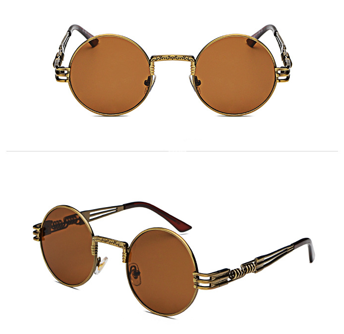 Retro Gothic Steampunk Mirror Sunglasses D'Journè Fashion