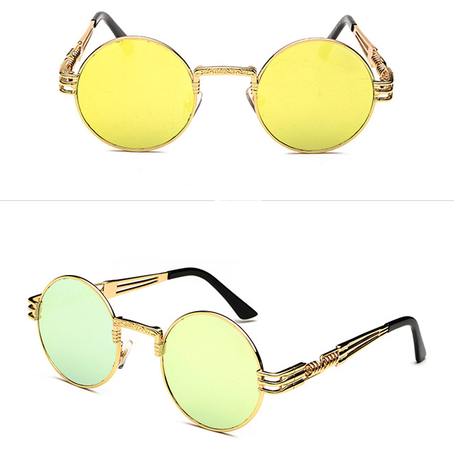 Retro Gothic Steampunk Mirror Sunglasses D'Journè Fashion