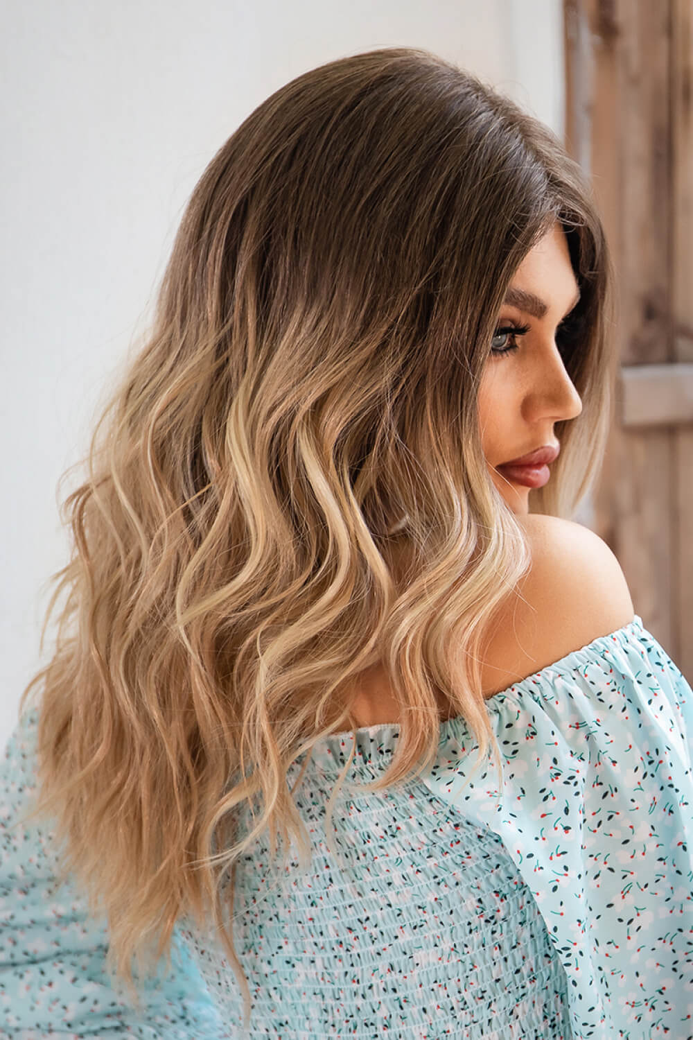13*2" Long Wave Lace Front Wigs 24" Long 150% Density D'Journè Fashion