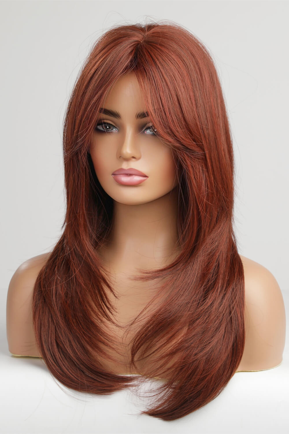 Mid-Length Wave Synthetic Wigs 20'' D'Journè Fashion