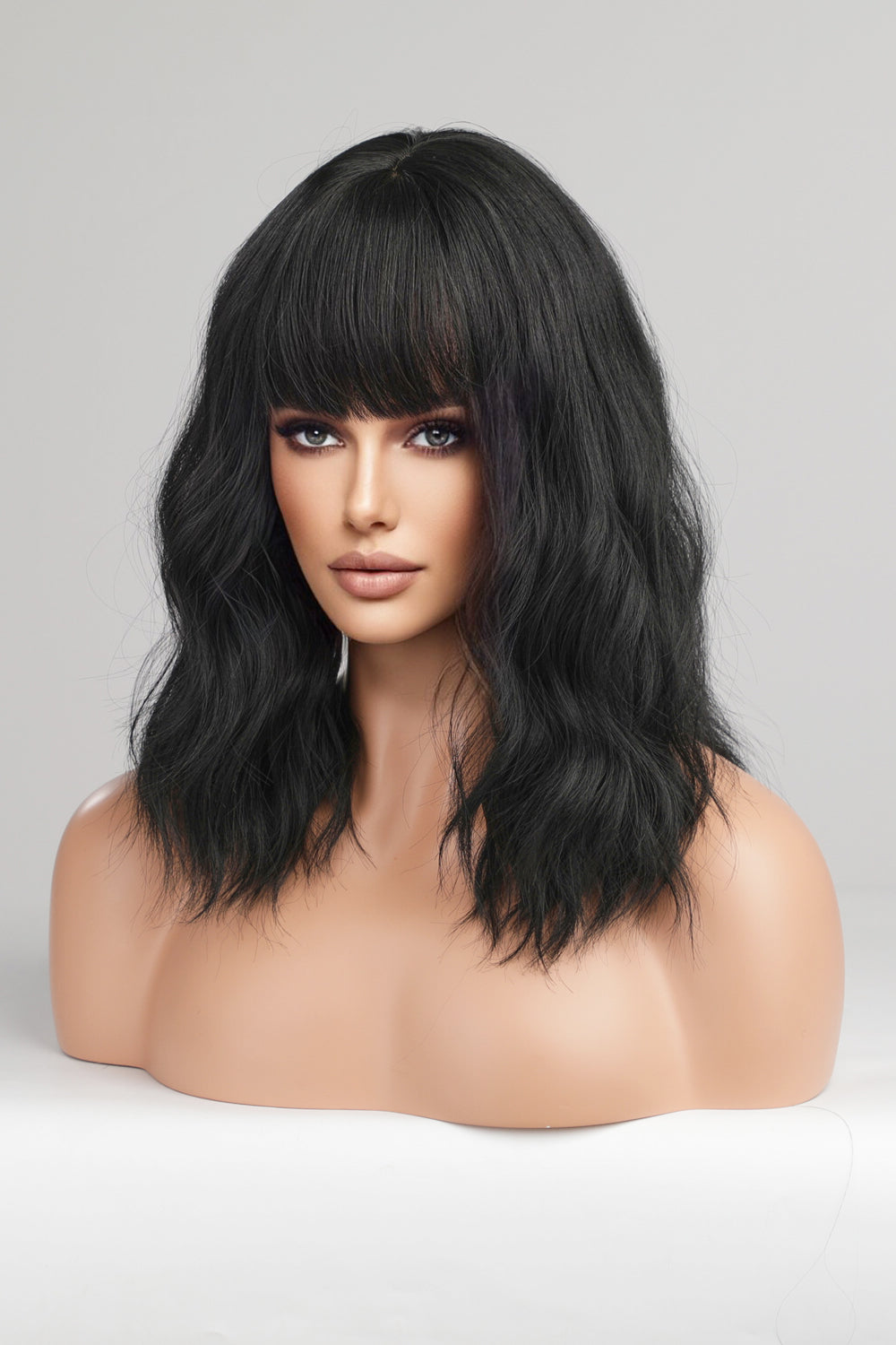Mid-Length Wave Synthetic Wigs 12'' D'Journè Fashion