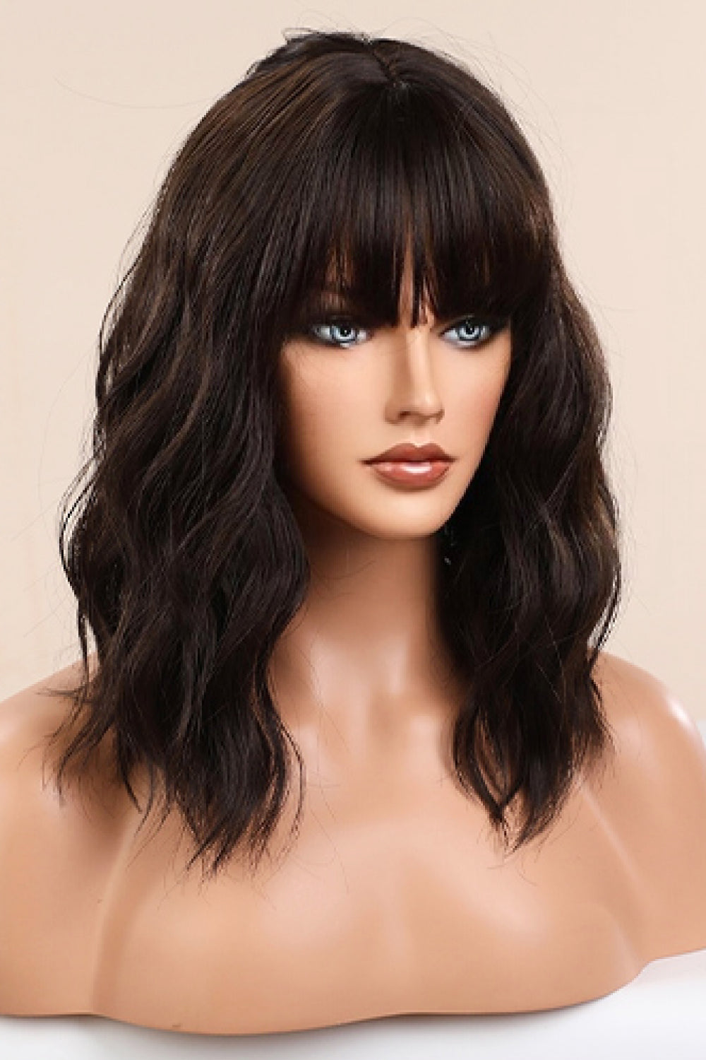 Natural Looking Synthetic Full Machine Bobo Wigs 12'' D'Journè Fashion
