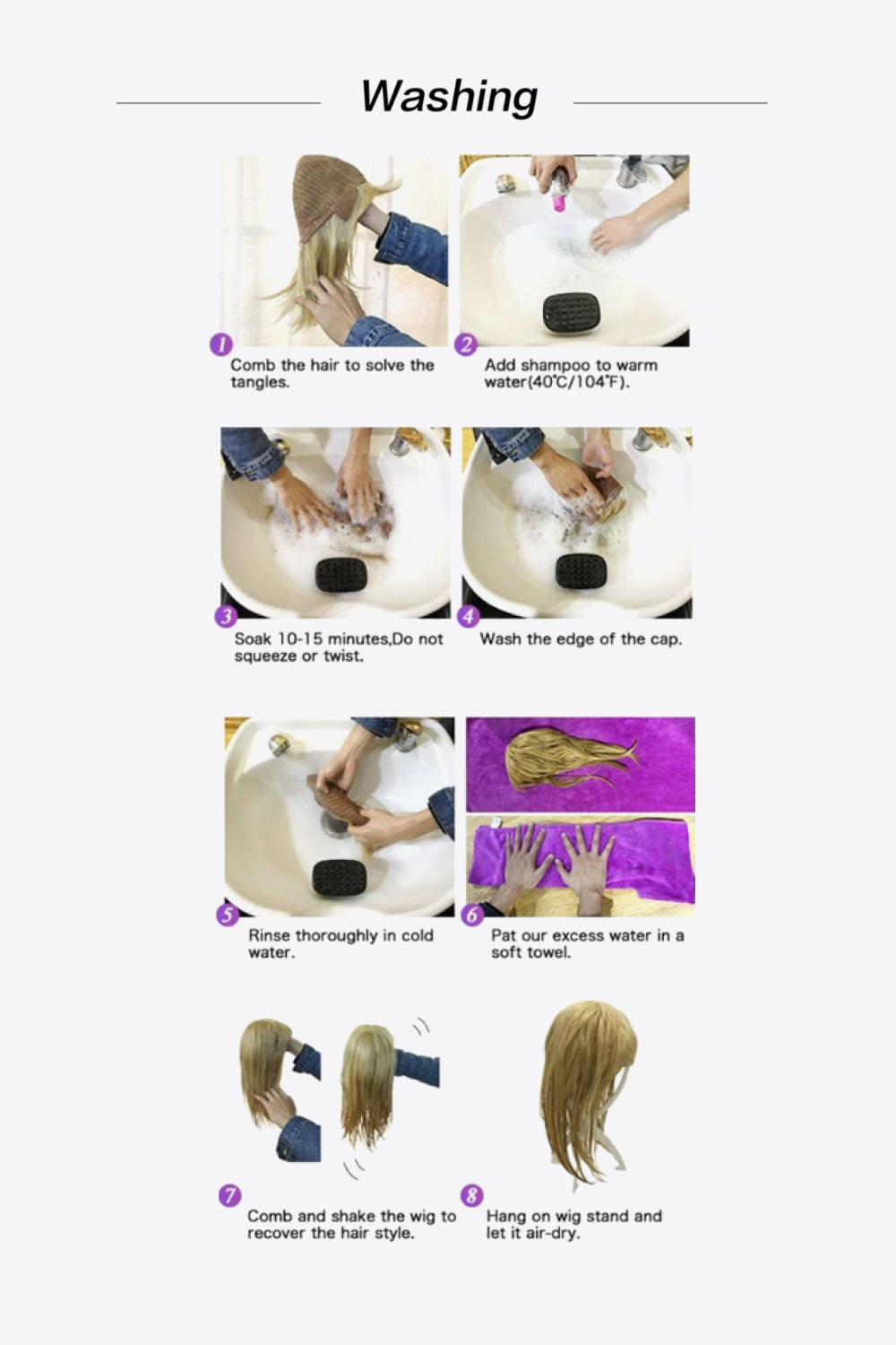 13*2‘’ Lace Front Wigs Synthetic Long Straight 24'' 150% Density D'Journè Fashion