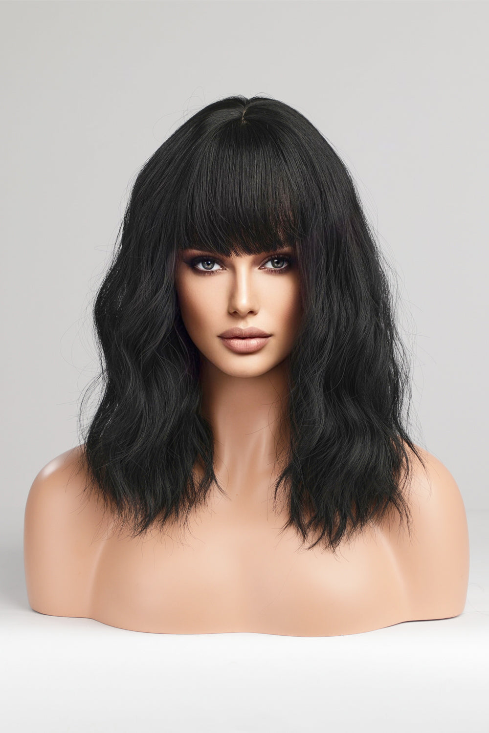 Mid-Length Wave Synthetic Wigs 12'' D'Journè Fashion