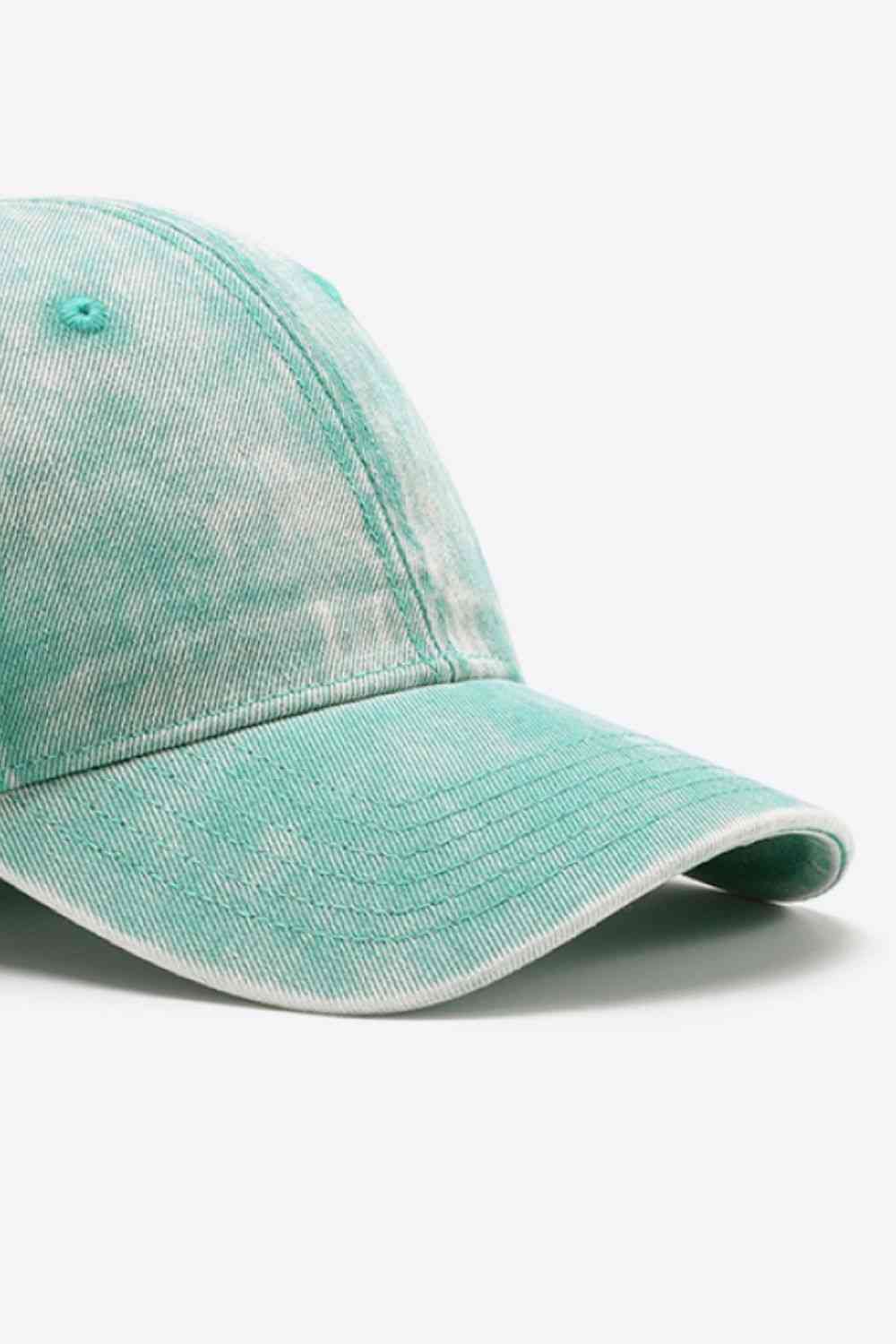 Plain baseball cap color lineup overview