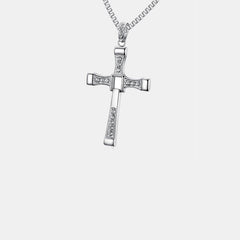 Titanium Steel Cross Necklace