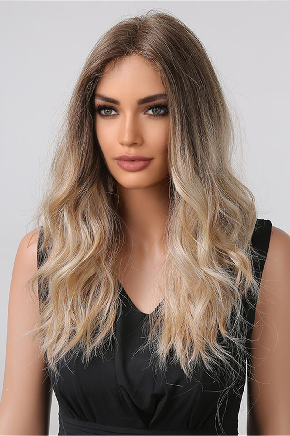 13*2" Long Wave Lace Front Wigs 24" Long 150% Density D'Journè Fashion