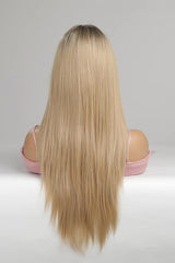 13*2‘’ Lace Front Wigs Synthetic Long Straight 24'' 150% Density D'Journè Fashion